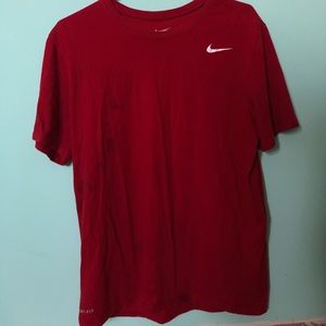 red t-shirt
